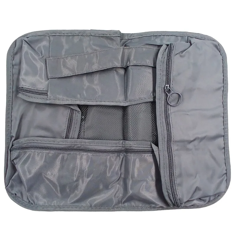 Organizador para Viagem 33cm em Poliéster Interponte-Cinza