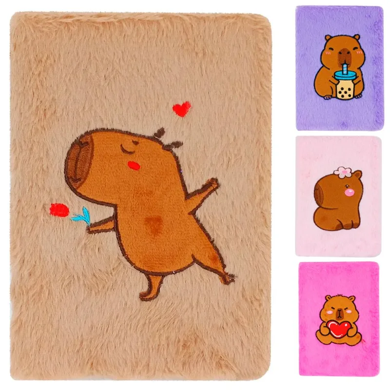 Caderno Capivara 20x14cm 78 Folhas em Papel Interponte SORTIDOS