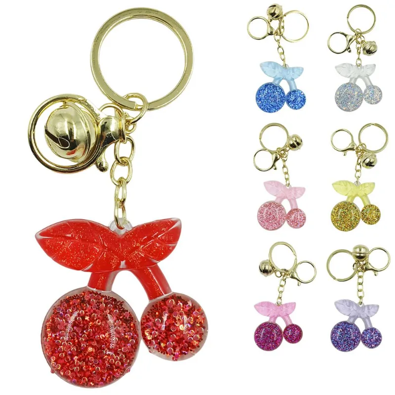 Chaveiro Cereja 10,5cm em Metal Interponte