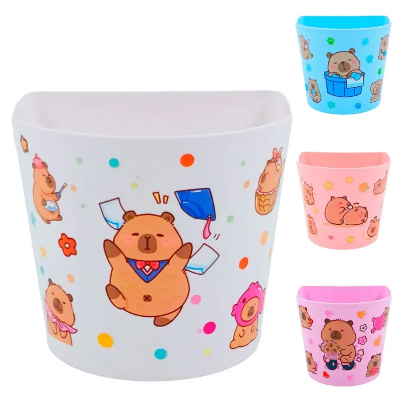 Organizador Multiuso Capivara 9x10cm em Plástico Interponte-Cores Sortidas