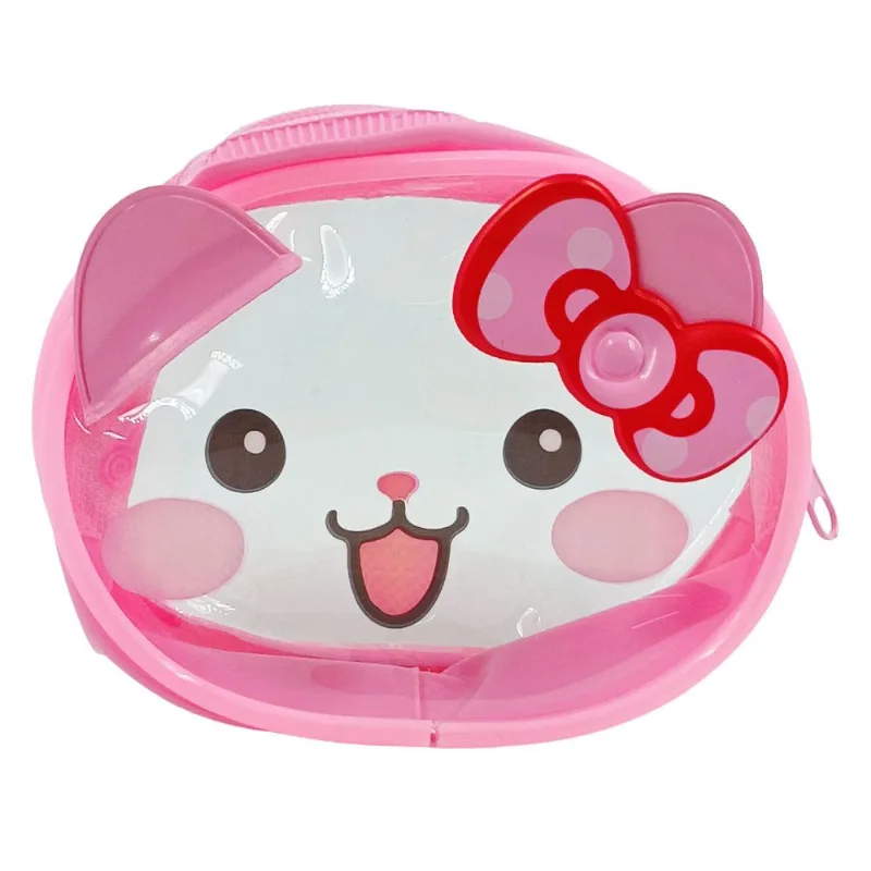 Porta Níquel Bichinhos 9x6cm em PVC Interponte-Rosa Diversos