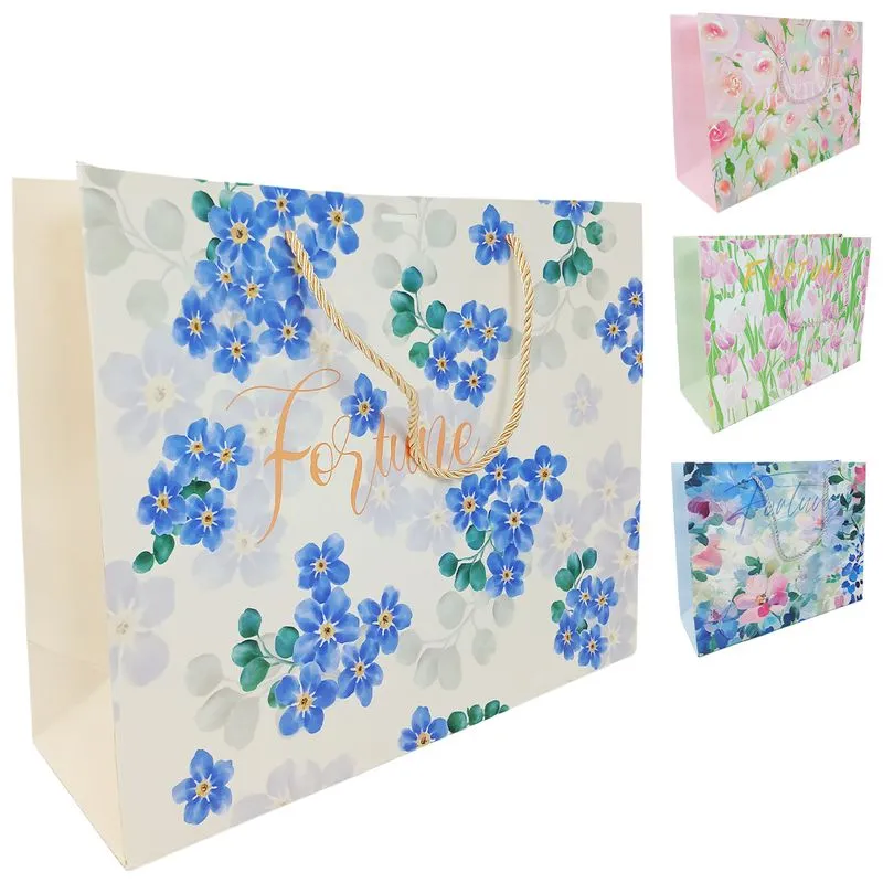 Sacola P/ Presente 32x11x26cm em Papel Interponte