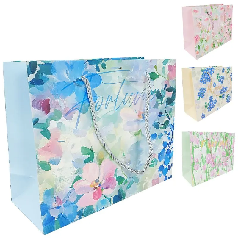 Sacola P/ Presente 24,5x9,5x19,5cm em Papel Interponte