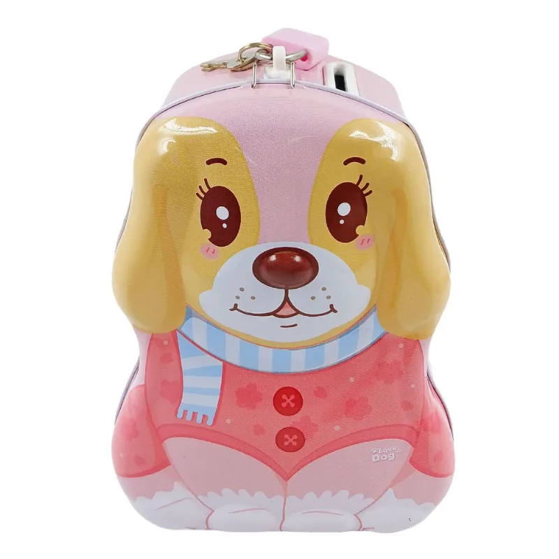 Cofre Cachorrinho 16x12cm em Metal Interponte-Sortidos
