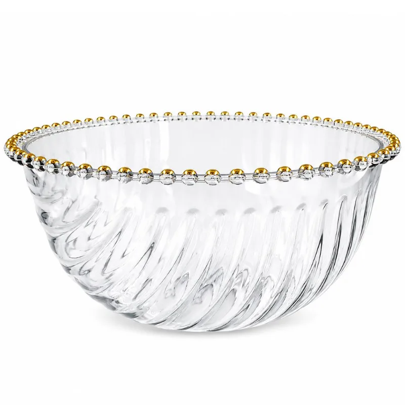 Saladeira Cristal 27x12cm em Plástico Interponte