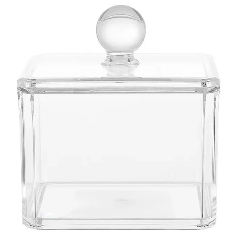 Porta Cotonete 8x10cm em Acrílico Interponte