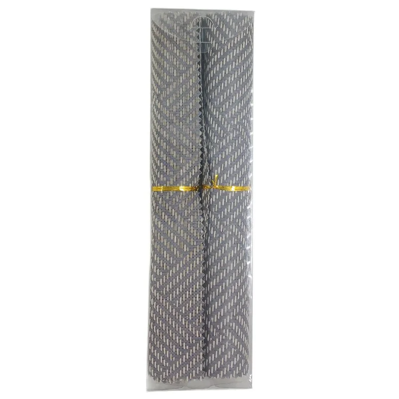 Jogo Americano Retangular 2 Peças 44,5x29,7cm em PVC Y888-Modelo 1
