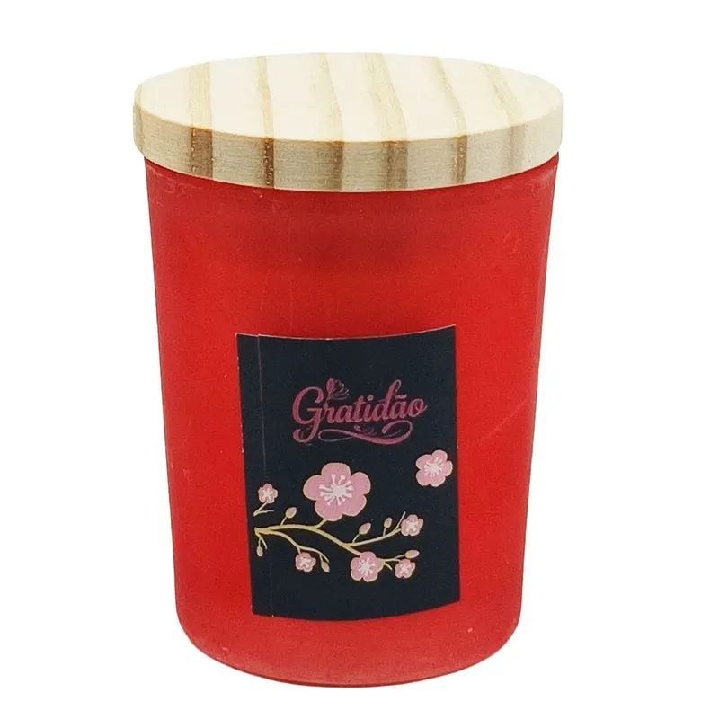 Vela Aromática Decorativa 7x5cm em Vidro Interponte-Sortidos