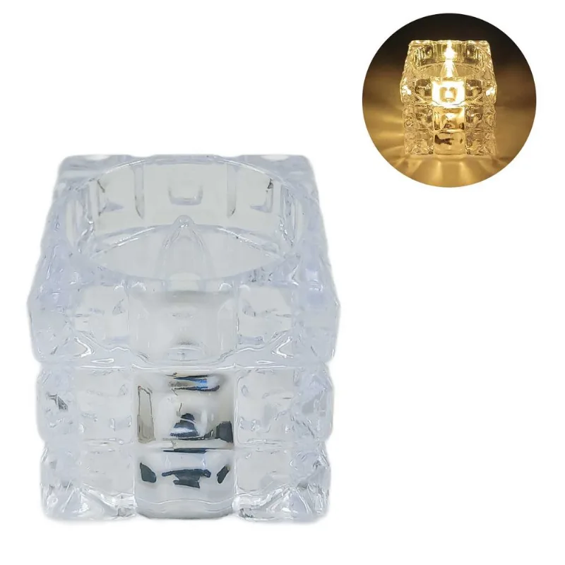 Vela LED 4,5x3,5cm em Plástico Interponte