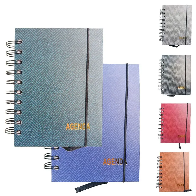 Agenda Color 10,4x14,2cm 160 Folhas em Papel Interponte-Cores sortidas