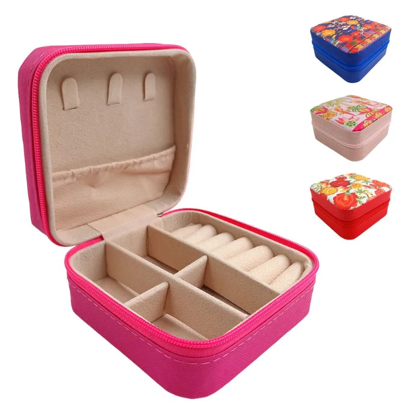 Porta Joias Tropicana 9x9cm em PVC Interponte-SORTIDOS
