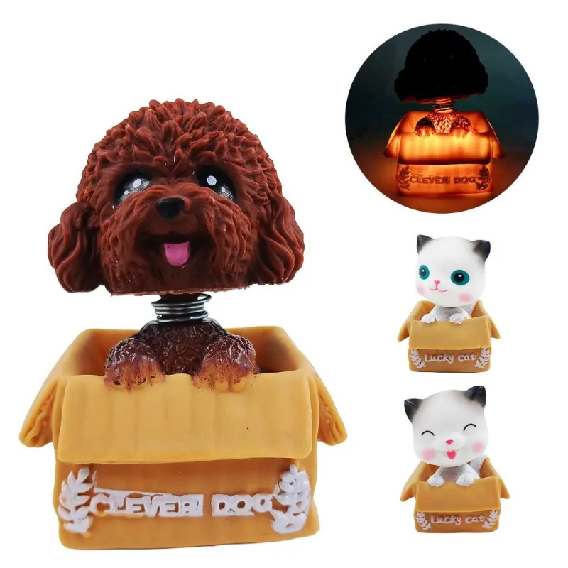 Enfeite Clever Dog C/Led 8x5cm em Plastico Interponte