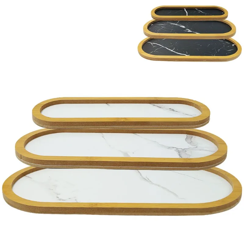 Kit Bandejas 3 Peças em MDF Interponte-Modelos sortidos