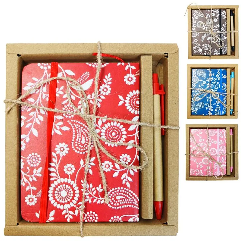 Agenda C/ Caneta 10x14cm 80 Folhas em Papel Interponte