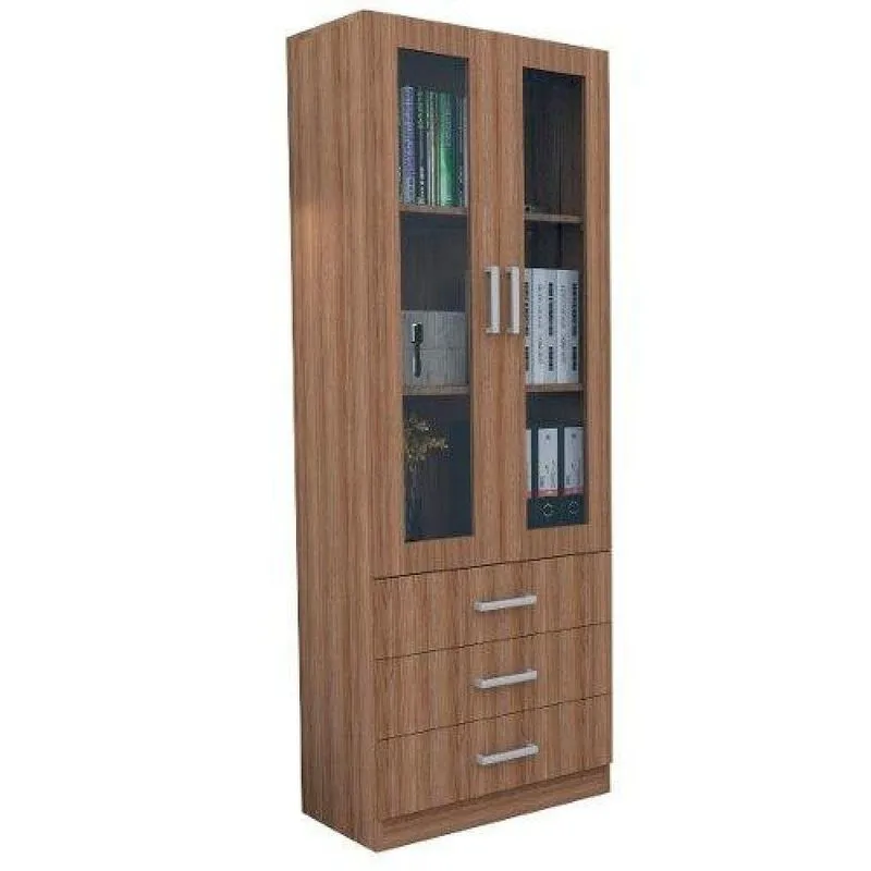 Armário 2 Portas de Vidro 3 Gavetas Outlet das Fábricas