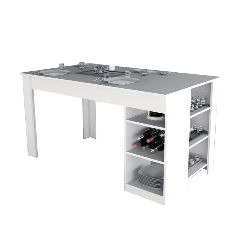 Mesa Enjoy Branca para Cozinha 1,40m
