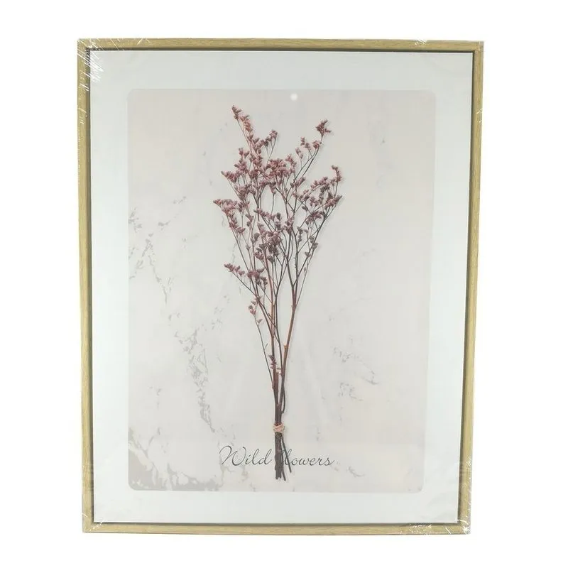 Quadro em canvas Wild Flowers 50x40 cm