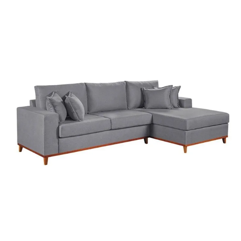 Sofa Martins M-187 Canto - B-330 Linho Cinza
