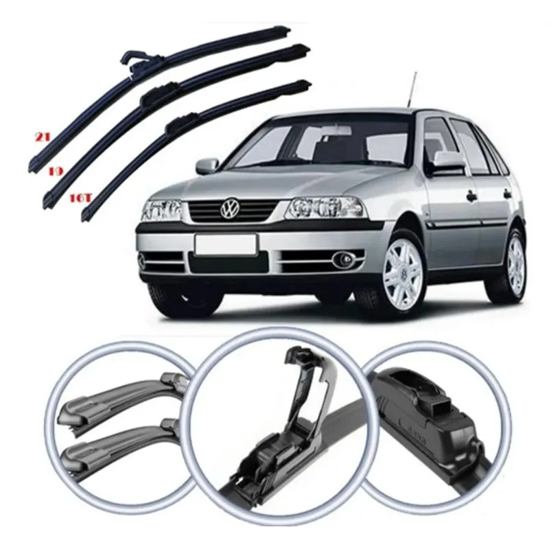Kit Limpador Para-brisas Gol G3 2001 02 03 04 2005
