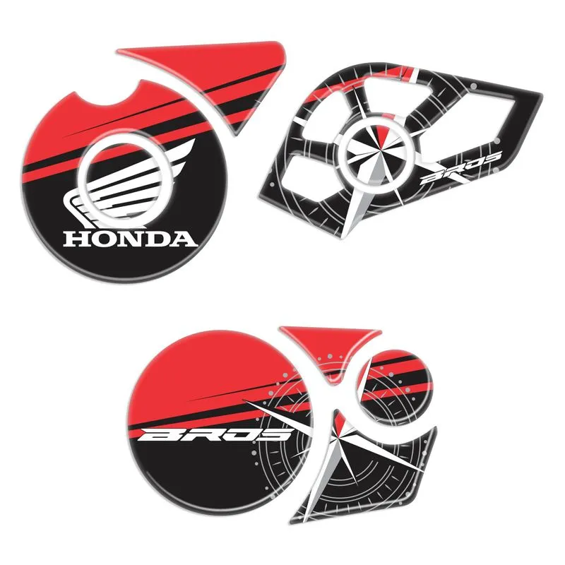 Protetor Adesivo Motor Nxr 150/160 Bros Resinado