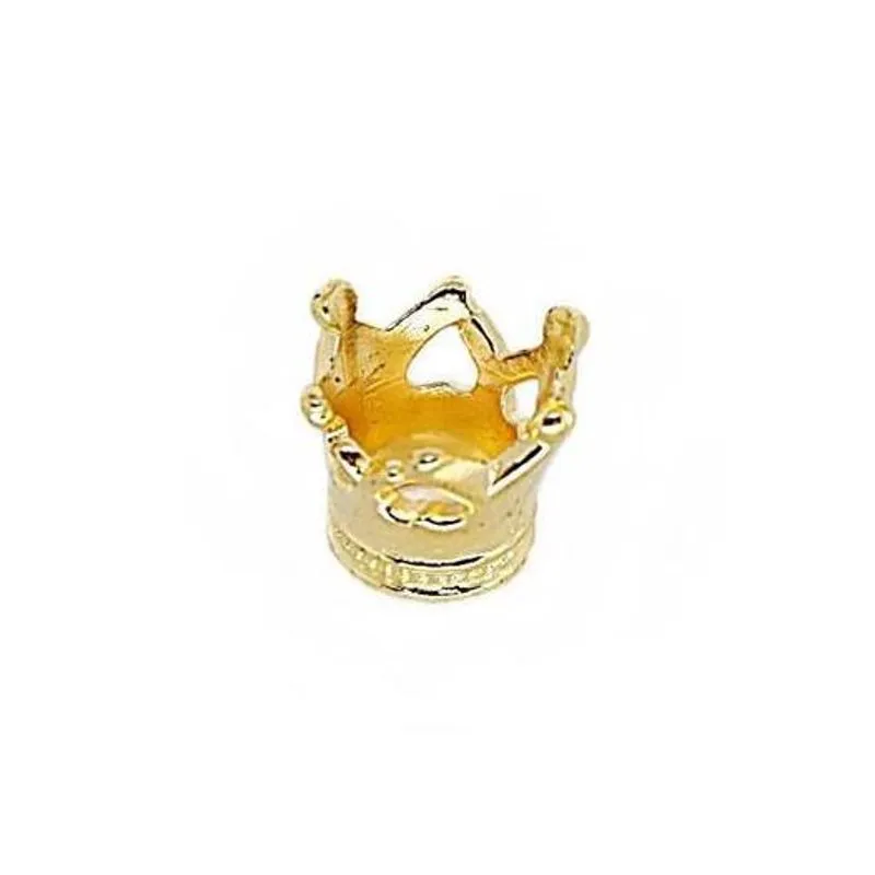 Mini Coroa Dourada 1,4 Cm Para Lápis 20 Unidades