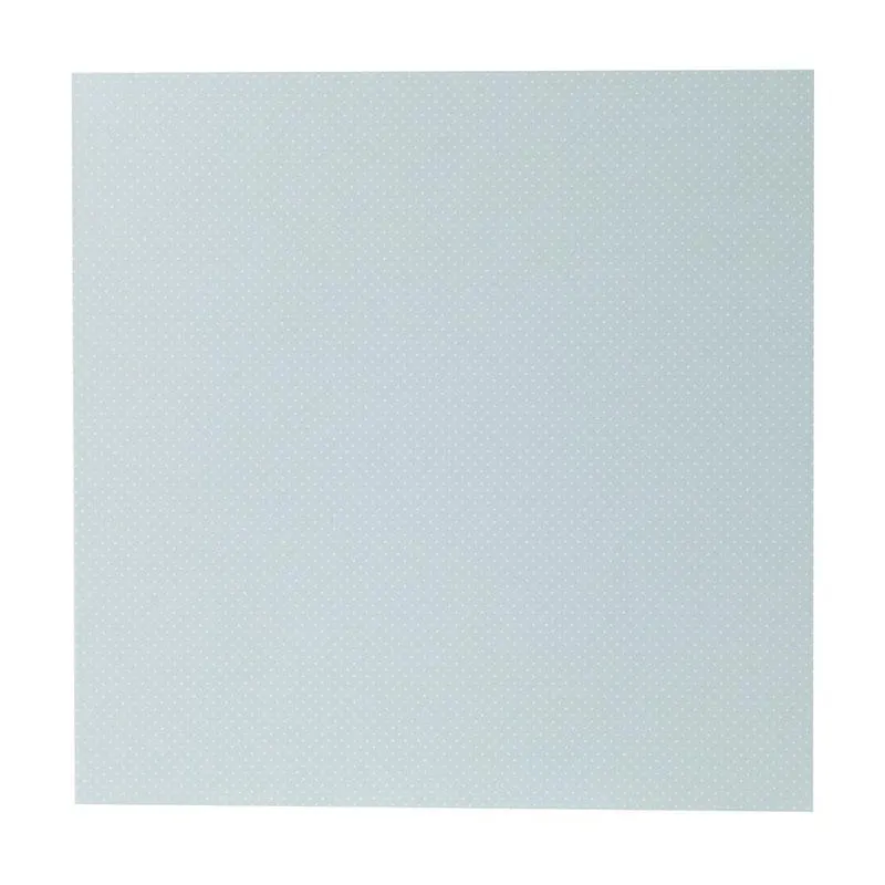 Coleção Papel Cardstock Poá Bolinha Verde Claro 4 Folhas