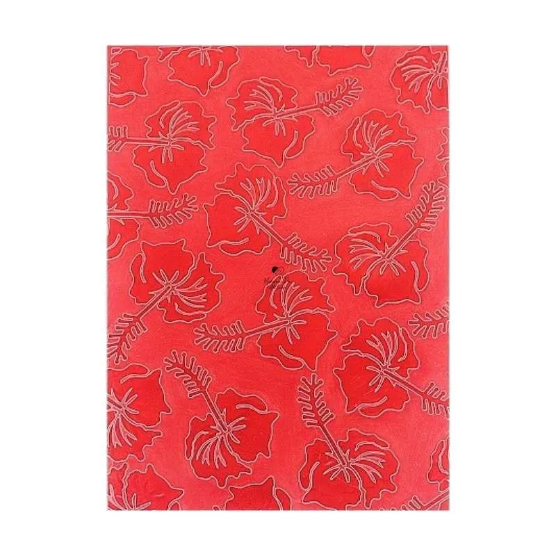 3 X Placas De Textura Relevo Estampa Flores Artes Scrapbook