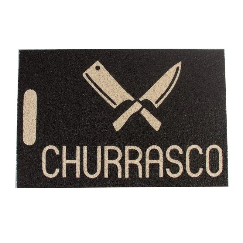 Capacho Estampado Euro Mats Churrasco Vinil 5mm