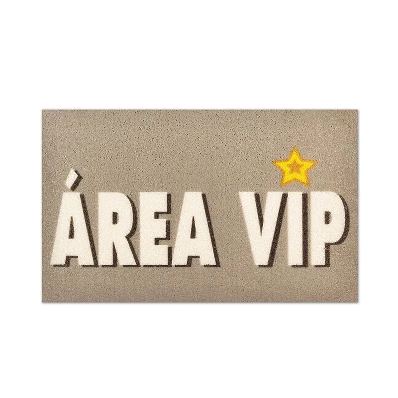 Capacho Retangular Área Vip 40x60cm - Euro Mats