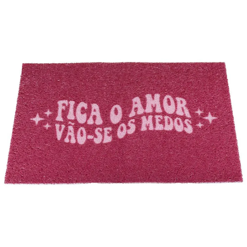 Capacho de Vinil 60x40cm 5mm Estampado Sweet Home Cazza