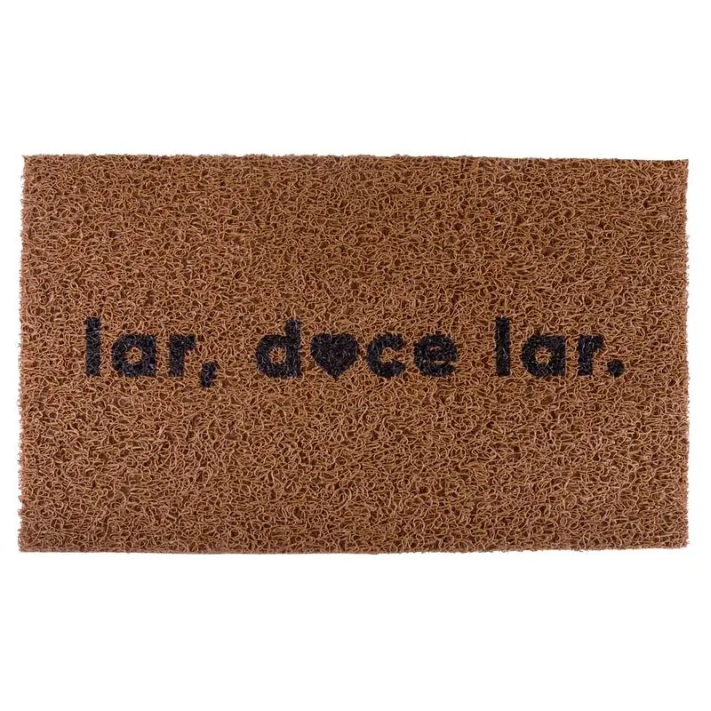 Capacho em Vinil Euro Sweet Home Liso 30x50x1cm