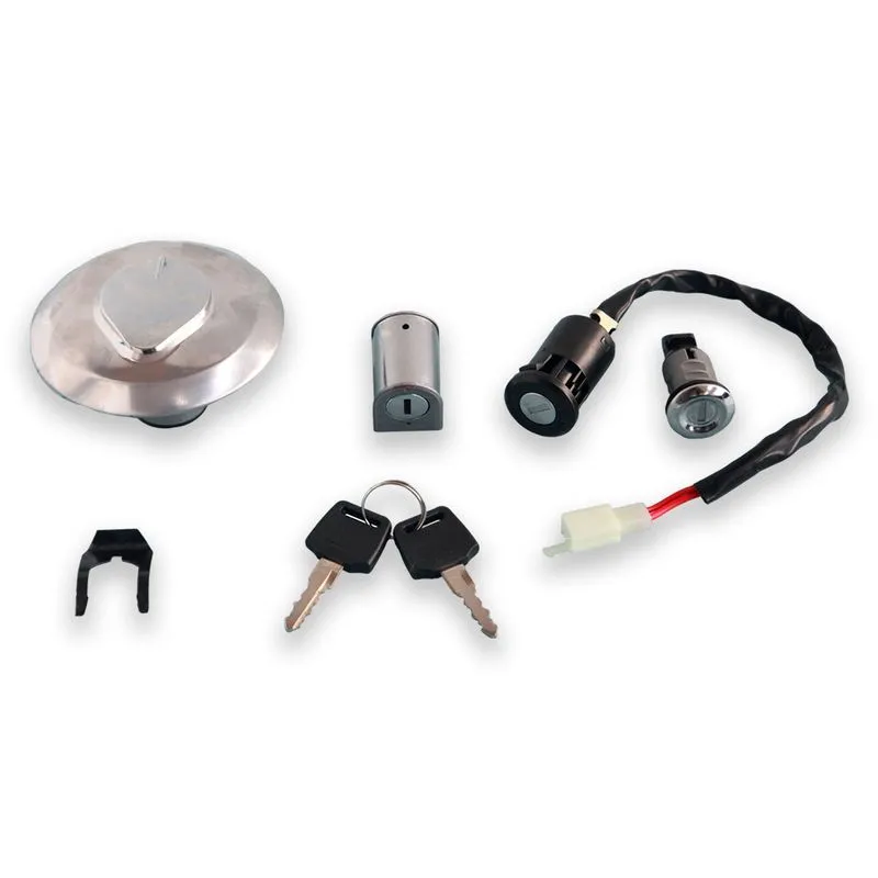 Contato Chave Ignição CG Fan 125 2005 A 2008 4 Peças - Zouil