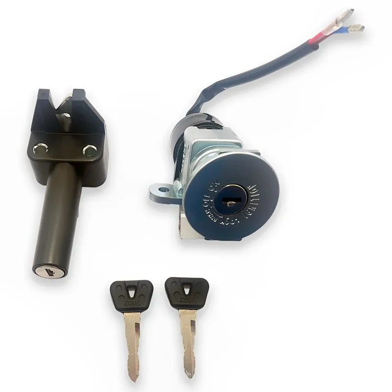 Contato Chave Ignição Crypton 115 2010 Até 2016 Kit 2 Peças