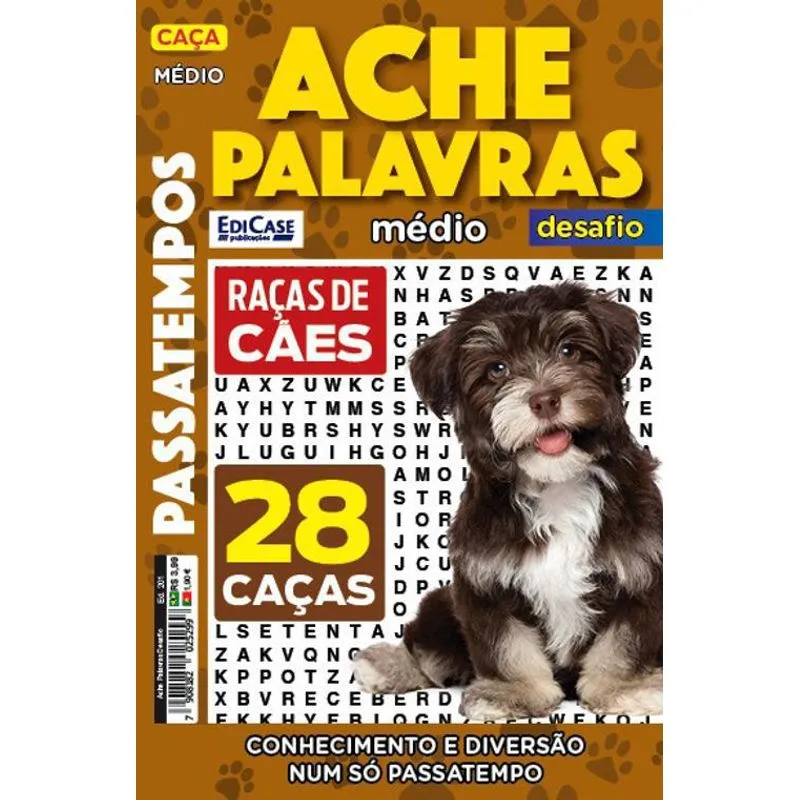 Revista Ache Palavras Edição 201 - Médio - Raças De Cães