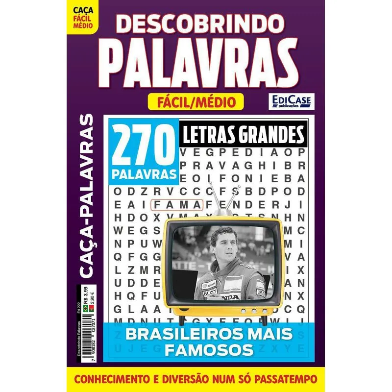 Revista Descobrindo As Palavras Edição 222 - Fácil/médio
