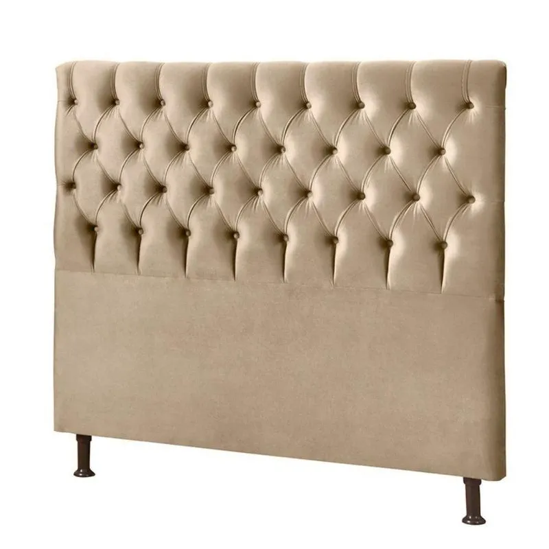 Cabeceira Cristal 195x126cm Para Cama Box Js Móveis Castor