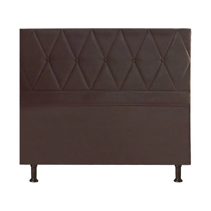 Cabeceira Cama Box King Js Heloisa 1,95 M Cafe