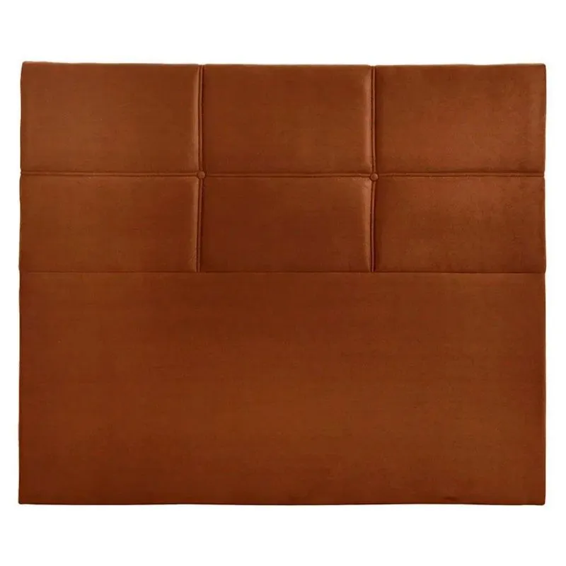 Cabeceira Estofada Milena 1,60 Queen Shop Das Cabeceira Terracota