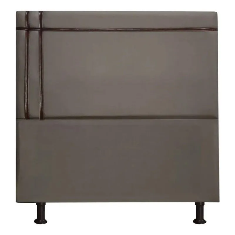 Cabeceira Royal 140cm Suede Fita Shop Das Cabeceiras Castor