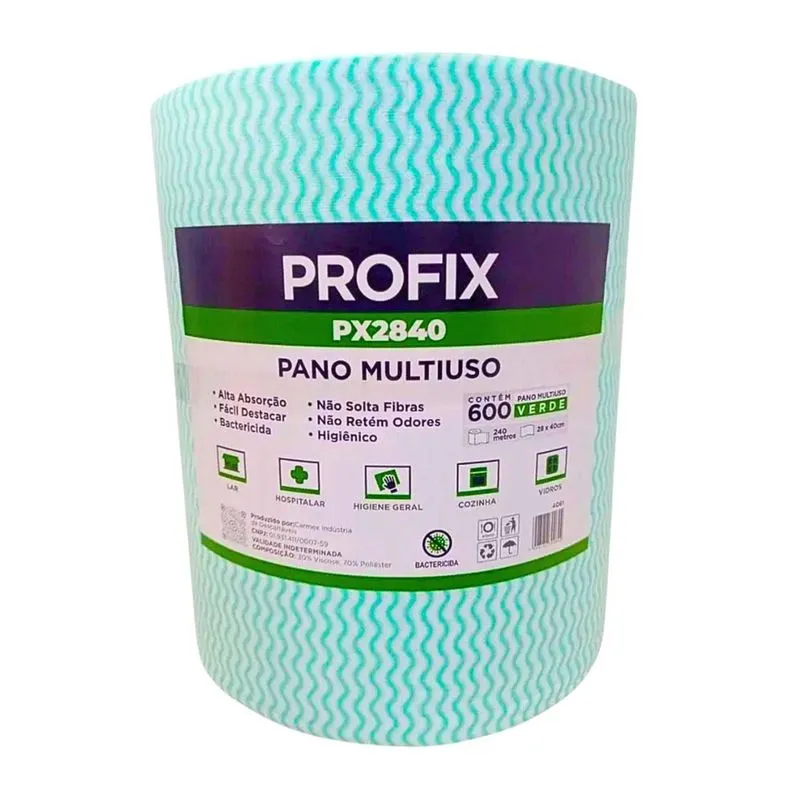 Perfex 28X240Mts Rolo Com 600 Panos