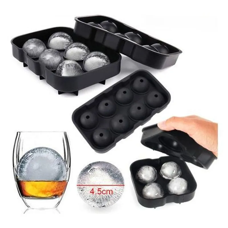 Forma De Gelo 6 Cubos Grandes Panther Connect - Silicone