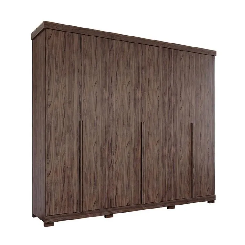Guarda-Roupa Casal Guarapari 6 PT 6 GV Cacau