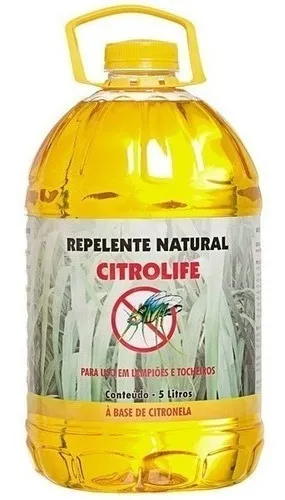 Óleo De Citronela P/ Tochas Lampiões Lamparinas Repelente 5L