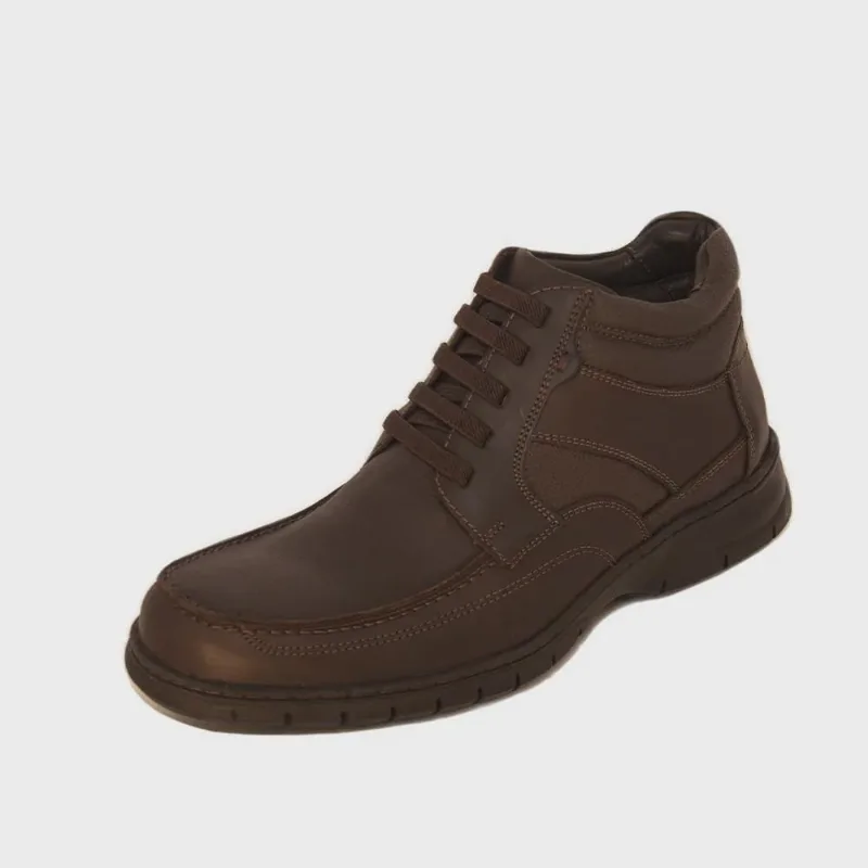 Bota Masculina Anatomic Gel 360 Graus ref: 7976 couro mustang