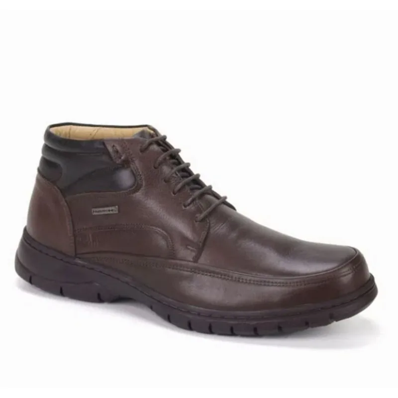Bota Masculina Coturno Forrada em Couro Anatomic Gel 7990