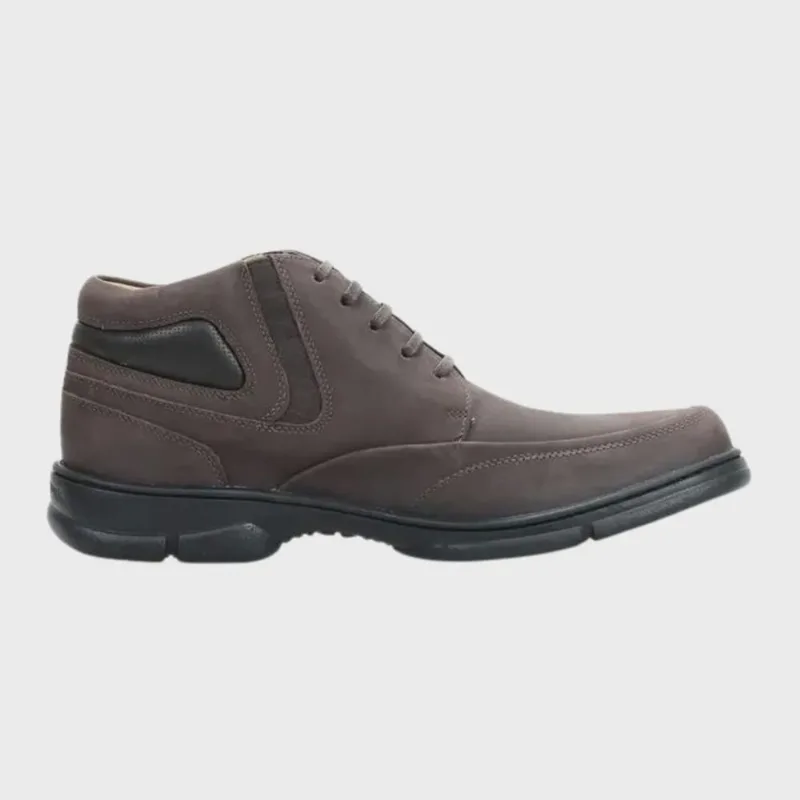 Bota Anatomic Gel 360° Couro Masculino Marrom