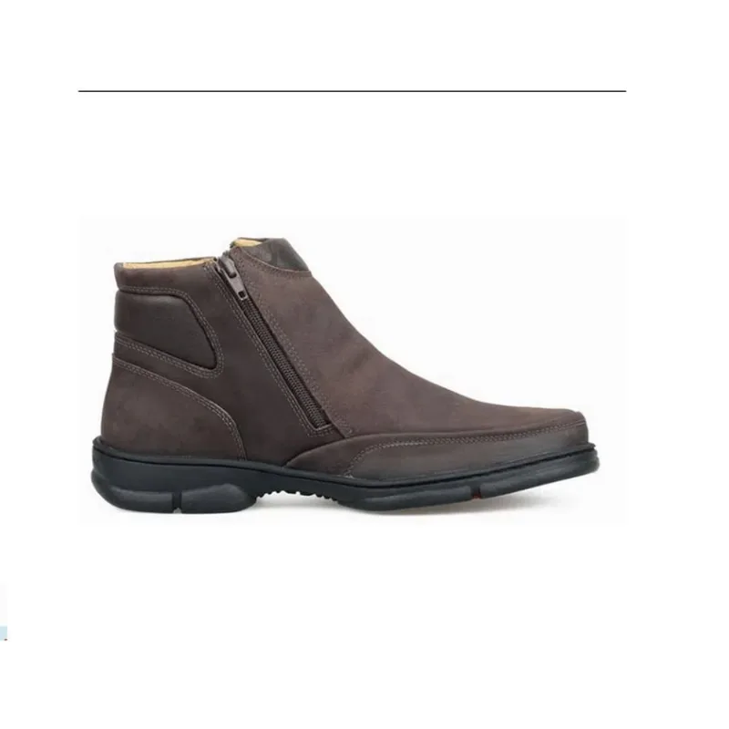 Bota Anatomic Gel Masculina 7887 Rustico T. Moro - Conforto