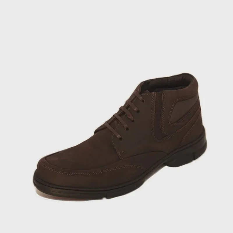 Bota Masculina Anatomic Gel 360 Graus ref: 7898 couro floather