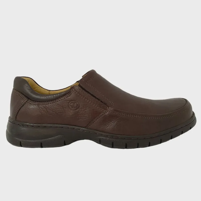 Sapato Social Anatomic Gel 360 Plus Floater Brown Masculino
