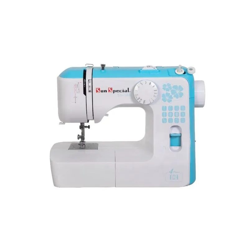 Máquina Costura Doméstica Ss-588 110V Mecânica Azul - Sun Special